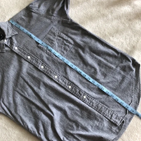 Vintage black wash chambray shirt - Picture 9 of 11